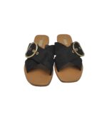 Saboti dama Primark, 37, imitatie de piele, negru - imagine 3