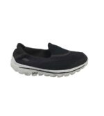 Adidasi dama Skechers, 40, material textil, negru