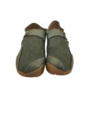 Adidasi dama Domyos, 38, material textil, piele, gri - imagine 3