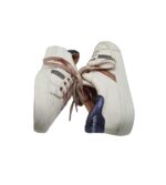 Tenisi dama Refresh, 36, imitatie de piele, alb - imagine 4