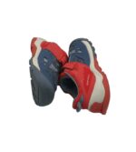 Adidasi copii Quechua, 30, imitatie de piele, material textil, albastru rosu - imagine 4