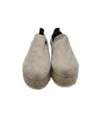 Espadrile dama 43, material textil, bej - imagine 3
