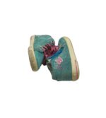 Botine copii Superfit, 25, piele intoarsa, albastru - imagine 4