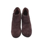 Botine dama Clarks, 41, piele intoarsa, mov - imagine 3