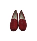 Pantofi dama  39, piele, rosu - imagine 3
