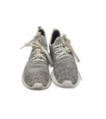 Adidasi dama Adidas, 40, material textil, gri - imagine 3