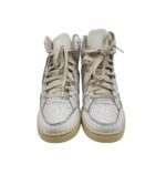 Adidasi dama Nike, 37, imitatie de piele, piele, alb - imagine 3