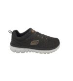 Adidasi barbati Skechers 43, material textil, negru