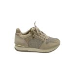 Adidasi dama Tamaris, 39, imitatie de piele, material textil, bej