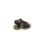 Sandale copii Next, 21, piele, negru