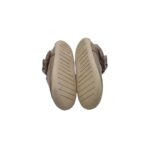 Sandale copii Clarks, 21, piele, bej - imagine 5