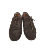 Pantofi dama Balerinas, 37, piele intoarsa, negru - imagine 3