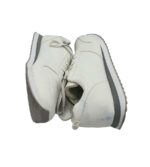 Adidasi barbati  43, imitatie de piele, alb - imagine 4