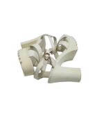 Sandale dama 35, imitatie de piele, alb - imagine 4