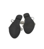 Saboti dama  37, imitatie de piele, gri - imagine 5