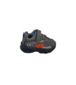 Adidasi copii 23, imitatie de piele, material textil, gri