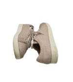 Adidasi dama Carvela, 38, imitatie de piele, bej - imagine 4