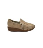 Sandale dama Comfort, 40, imitatie de piele, bej