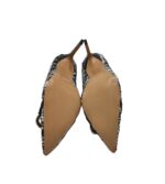 Pantofi dama  River Island 37, material textil, alb negru - imagine 5