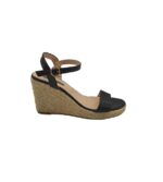 Sandale dama Peacocks, 40, imitatie de piele, negru