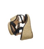 Sandale dama Peacocks, 40, imitatie de piele, negru - imagine 4
