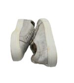 Tenisi dama Fashion, 39, imitatie de piele, piele, gri - imagine 4
