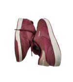 Adidasi barbati Reebok, 41, piele intoarsa, visiniu - imagine 4