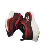 Adidasi barbati Reebok, 44.5, material textil, rosu negru - imagine 3