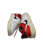 Adidasi dama Nike, 38, imitatie de piele, piele, alb rosu - imagine 4