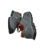 Adidasi barbati Mammut, 44, imitatie de piele, material textil, gri, GoreTex - imagine 4