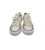 Tenisi dama Converse, 37, material textil, alb - imagine 3