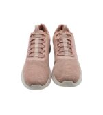 Adidasi dama Skechers, 40, material textil, roz - imagine 3