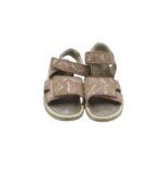 Sandale copii Superfit, 31, piele intoarsa, bej - imagine 3