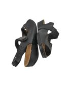 Sandale dama Easy Street, 41, imitatie de piele, negru - imagine 4