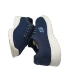 Adidasi barbati Skechers, 40, material textil, bleumarin - imagine 4