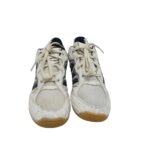 Adidasi copii Adidas, 36, imitatie de piele, material textil, alb - imagine 3