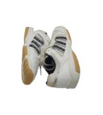 Adidasi copii Adidas, 36, imitatie de piele, material textil, alb - imagine 4