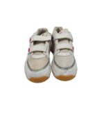 Adidasi copii Adidas, 34, imitatie de piele, material textil,alb gri - imagine 3