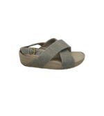 Sandale dama  Fitflop, 39, material textil, gri