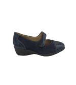 Pantofi dama Jurgen Hirsch, 41, imitatie de piele, piele, bleumarin