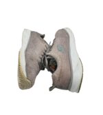 Adidasi dama Skechers, 39, material textil, bej - imagine 4