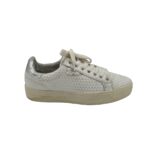 Adidasi dama Tamaris 40, imitatie de piele, alb