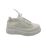 Adidasi dama 40, material textil, alb
