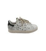 Adidasi dama Adidas, 39, piele, alb negru