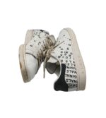 Adidasi dama Adidas, 39, piele, alb negru - imagine 4