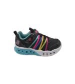 Adidasi copii Skechers, 36, imitatie de piele, negru