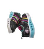 Adidasi copii Skechers, 36, imitatie de piele, negru - imagine 4
