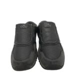 Saboti barbati Memphis One, 46, imitatie de piele, negru - imagine 3