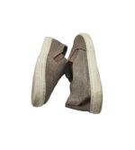 Espadrile dama 5th Avenue, 40, imitatie de piele, bej - imagine 4