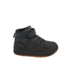 Adidasi copii Vty 33, imitatie de piele, negru